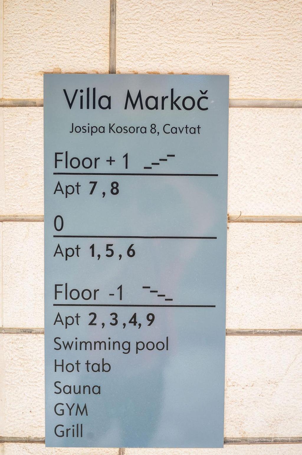 Villa Markoc Cavtat Bagian luar foto